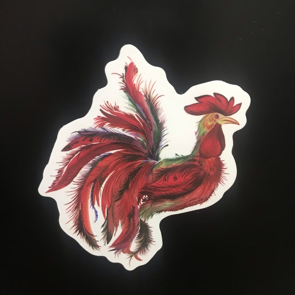 Rooster Sticker - Picture 1 of 3
